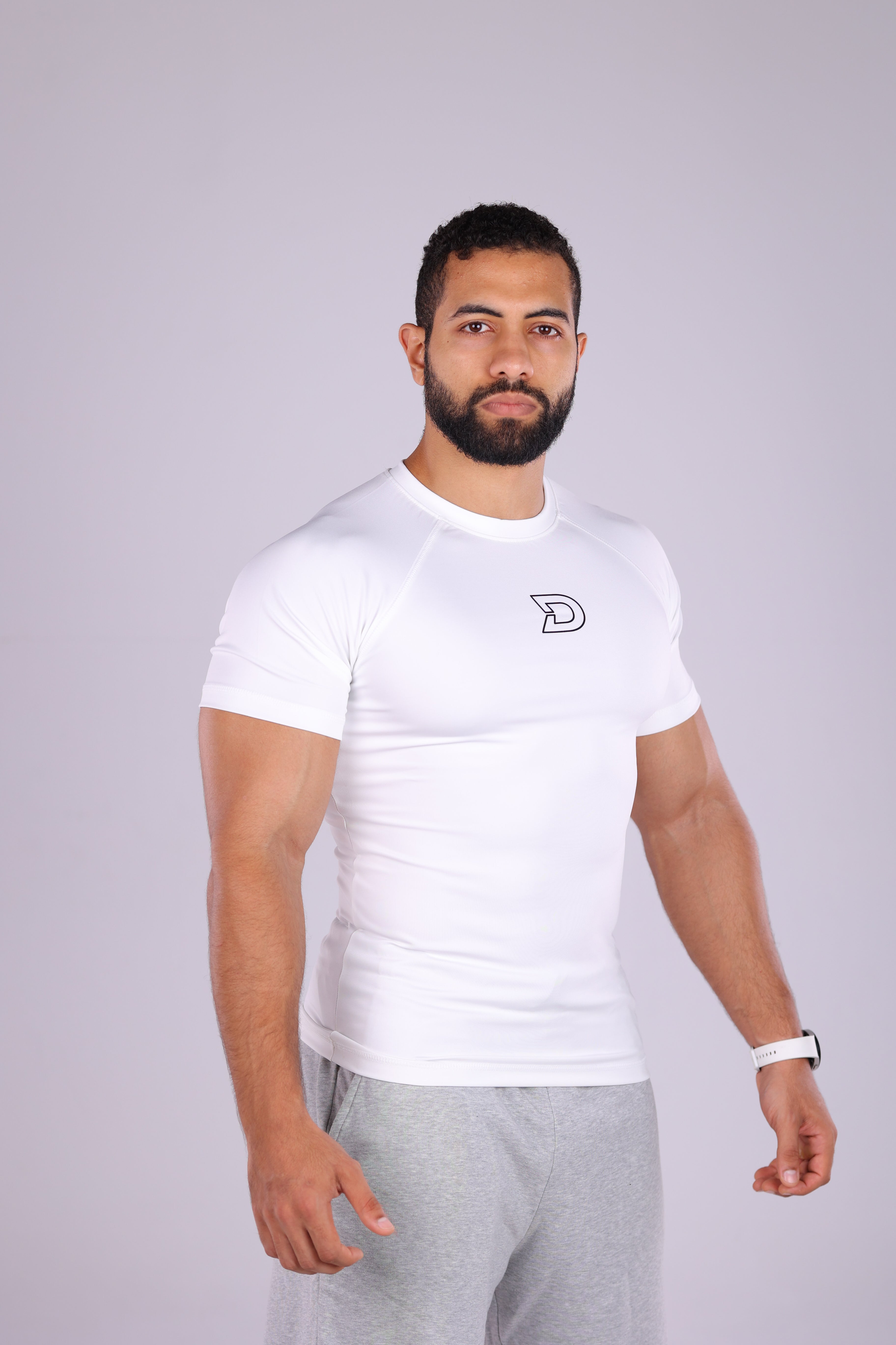The Ghost (White Compression Tee)