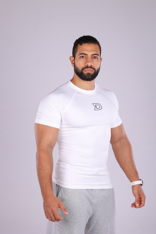 The Ghost (White Compression Tee)