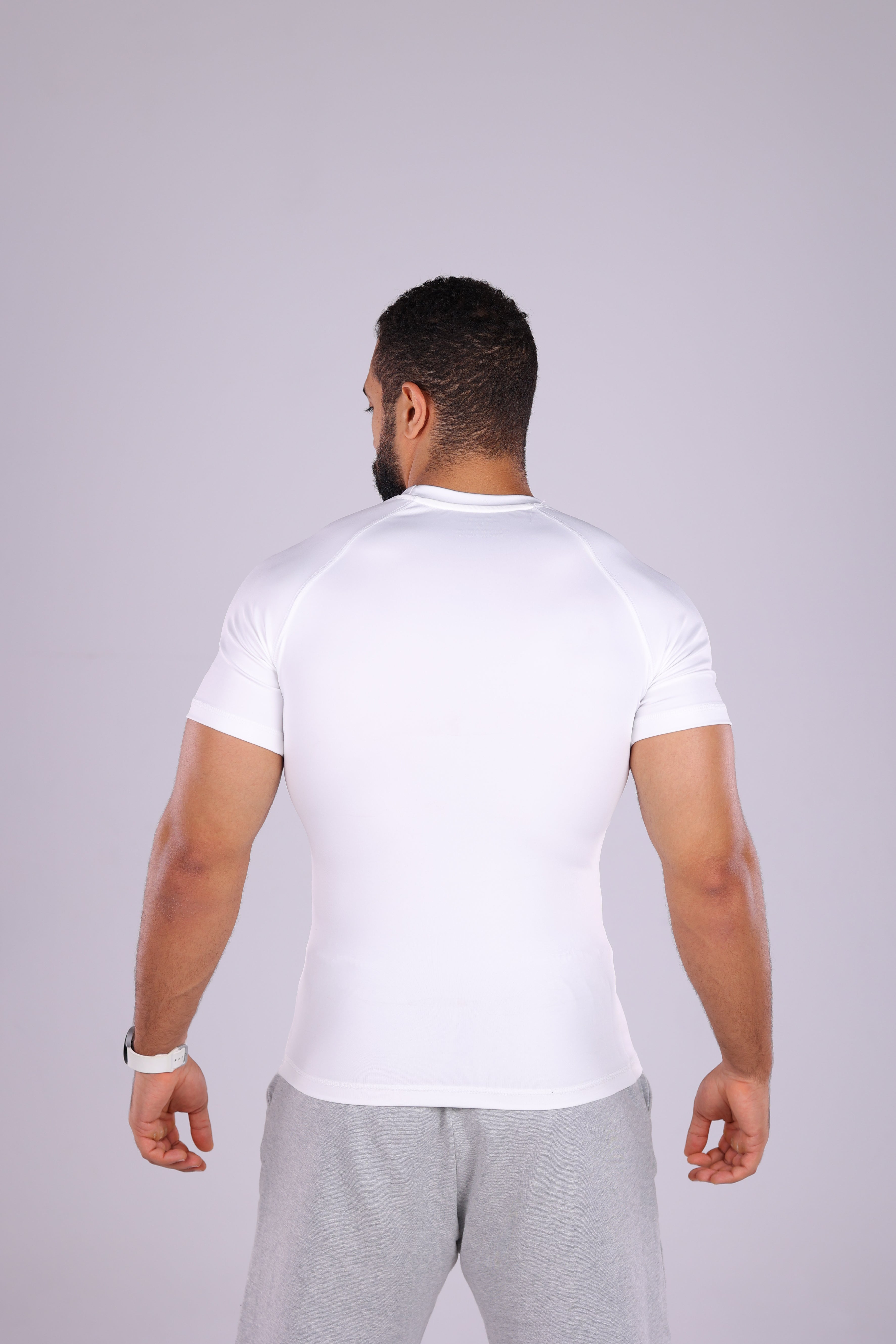 The Ghost (White Compression Tee)