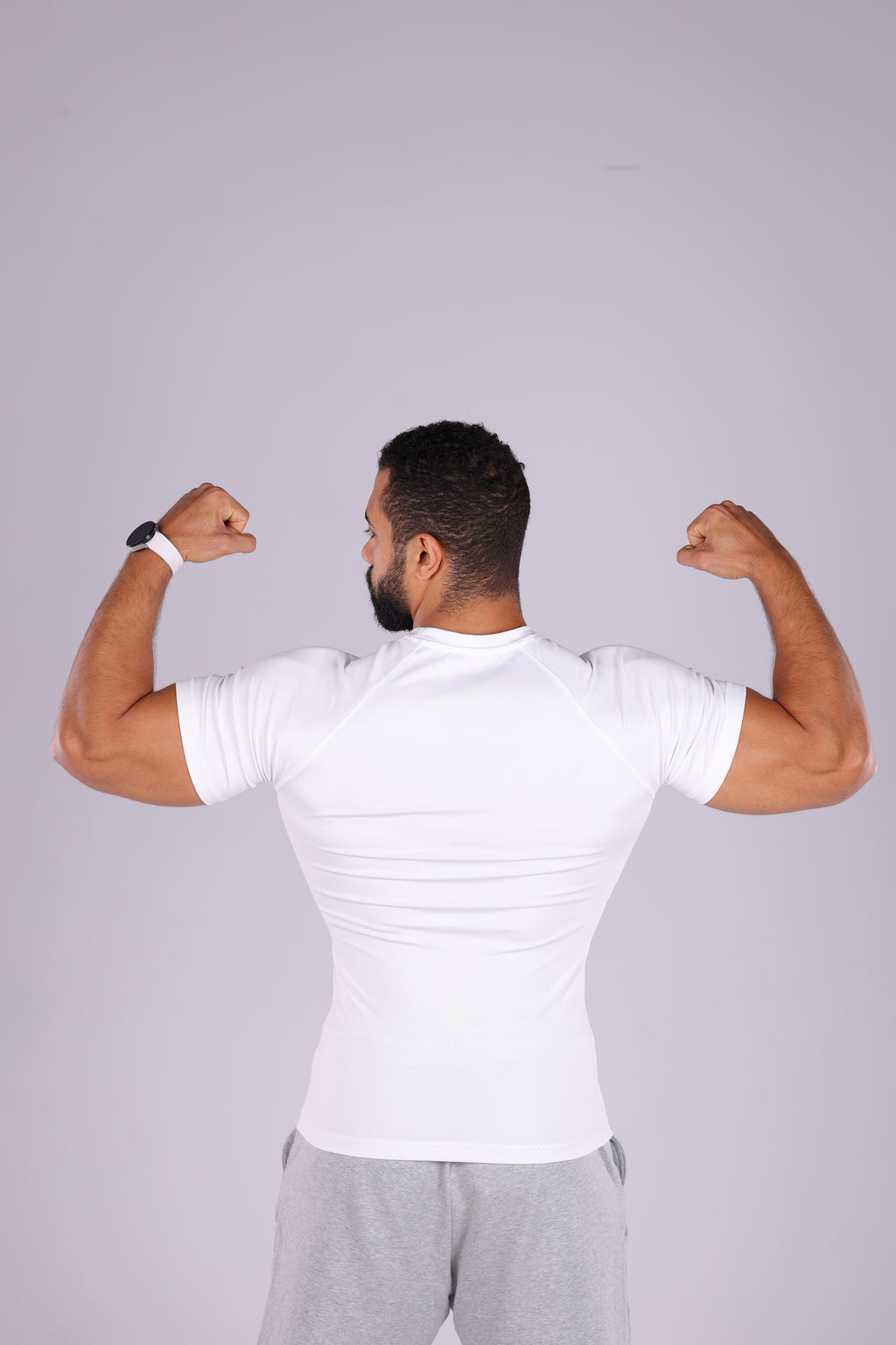 The Ghost (White Compression Tee)