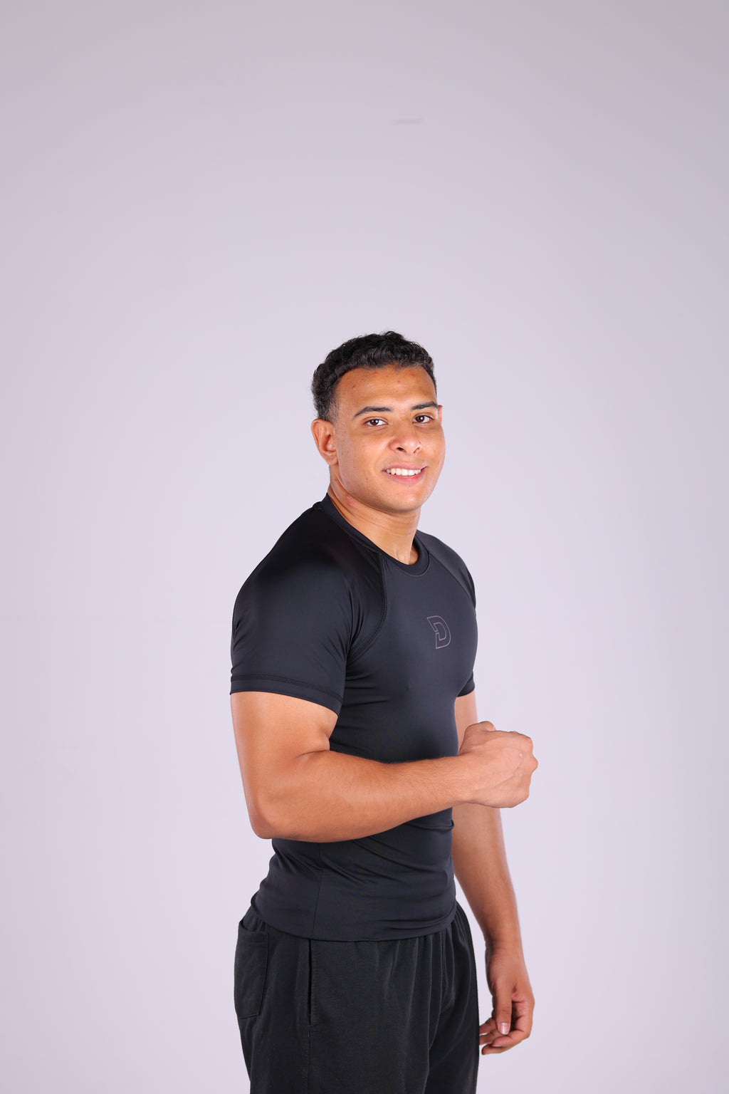 The Shadow (Black Compression Tee)