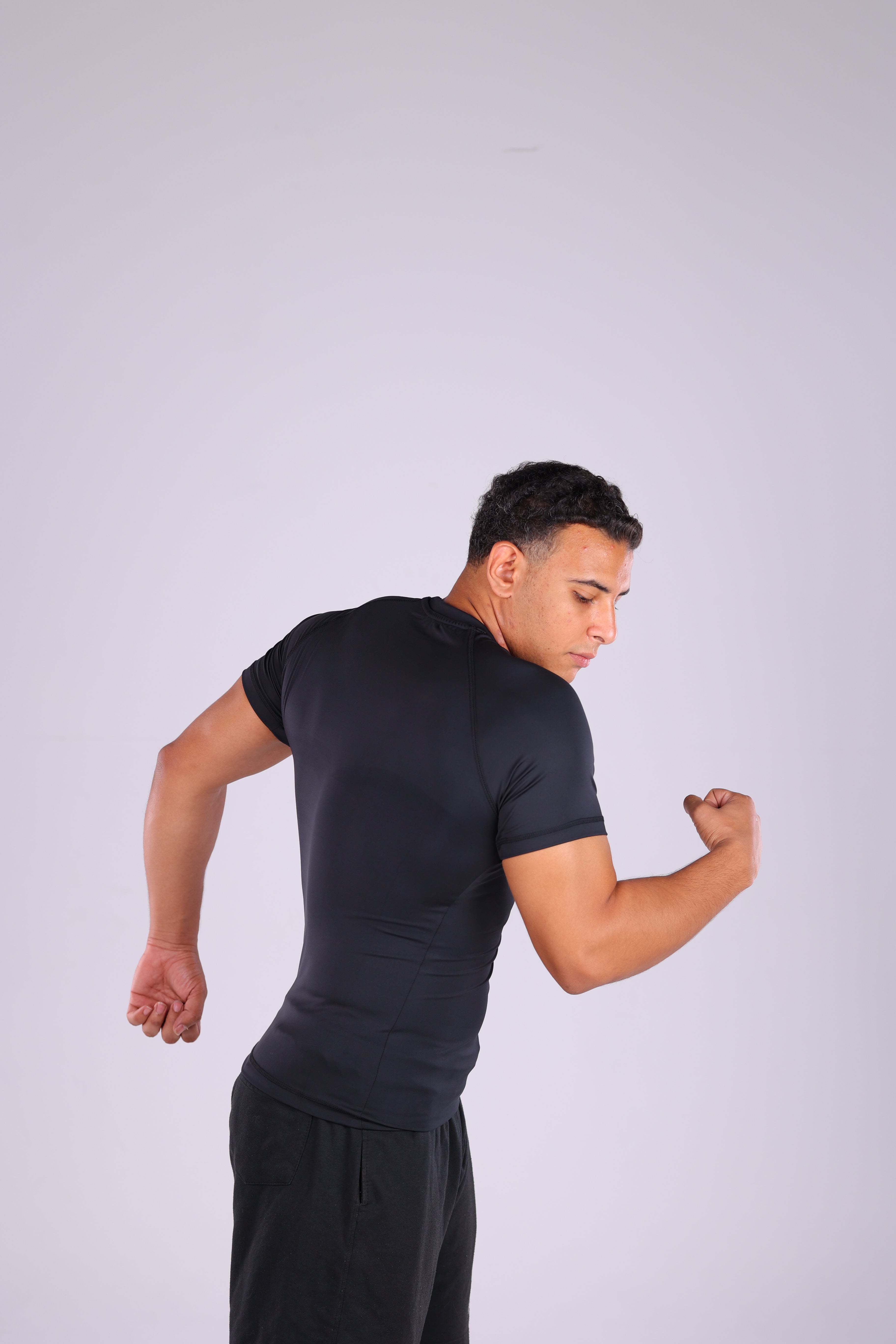 The Shadow (Black Compression Tee)