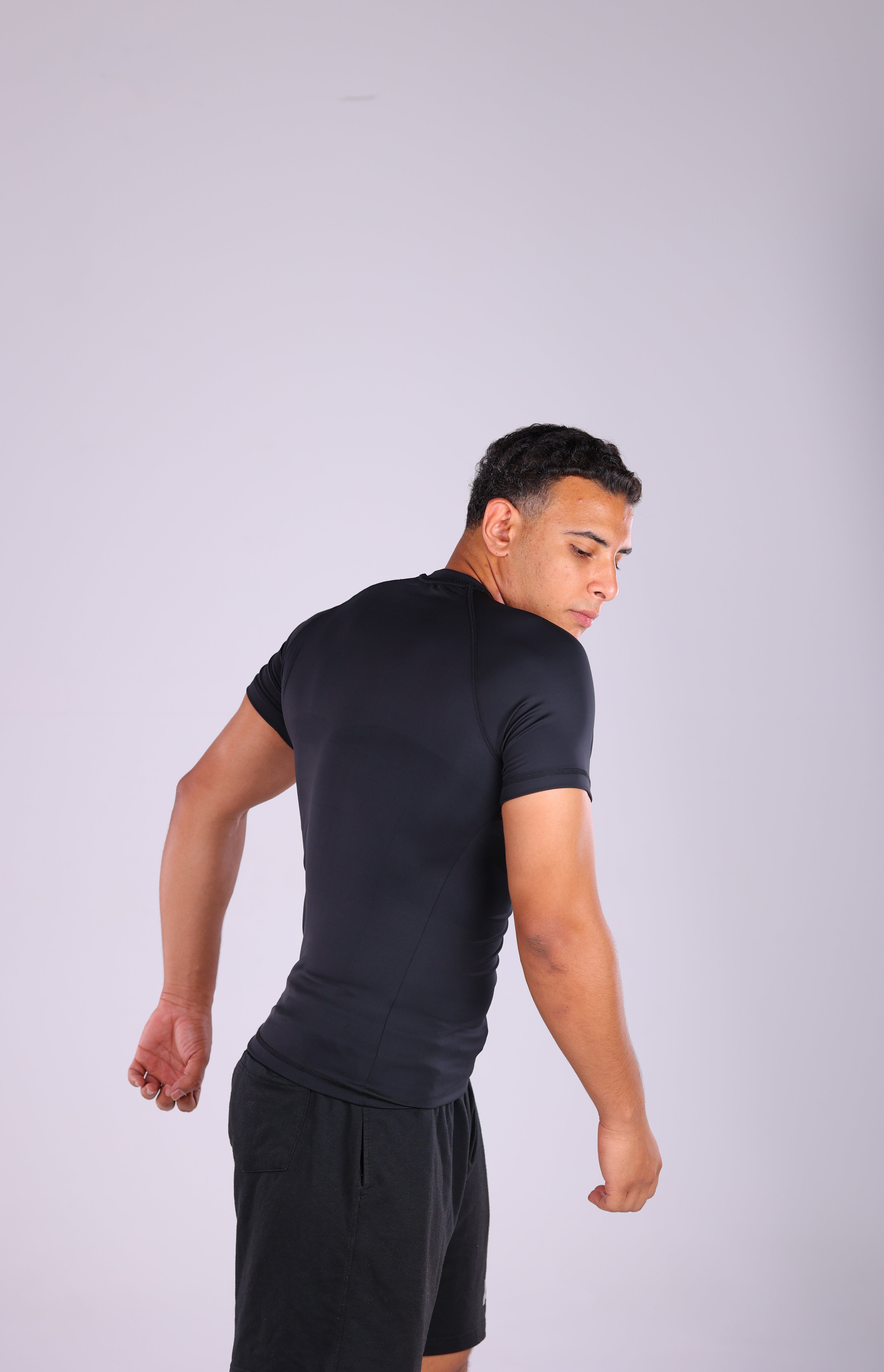 The Shadow (Black Compression Tee)