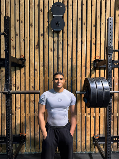 The Ash – Gray Compression Tee