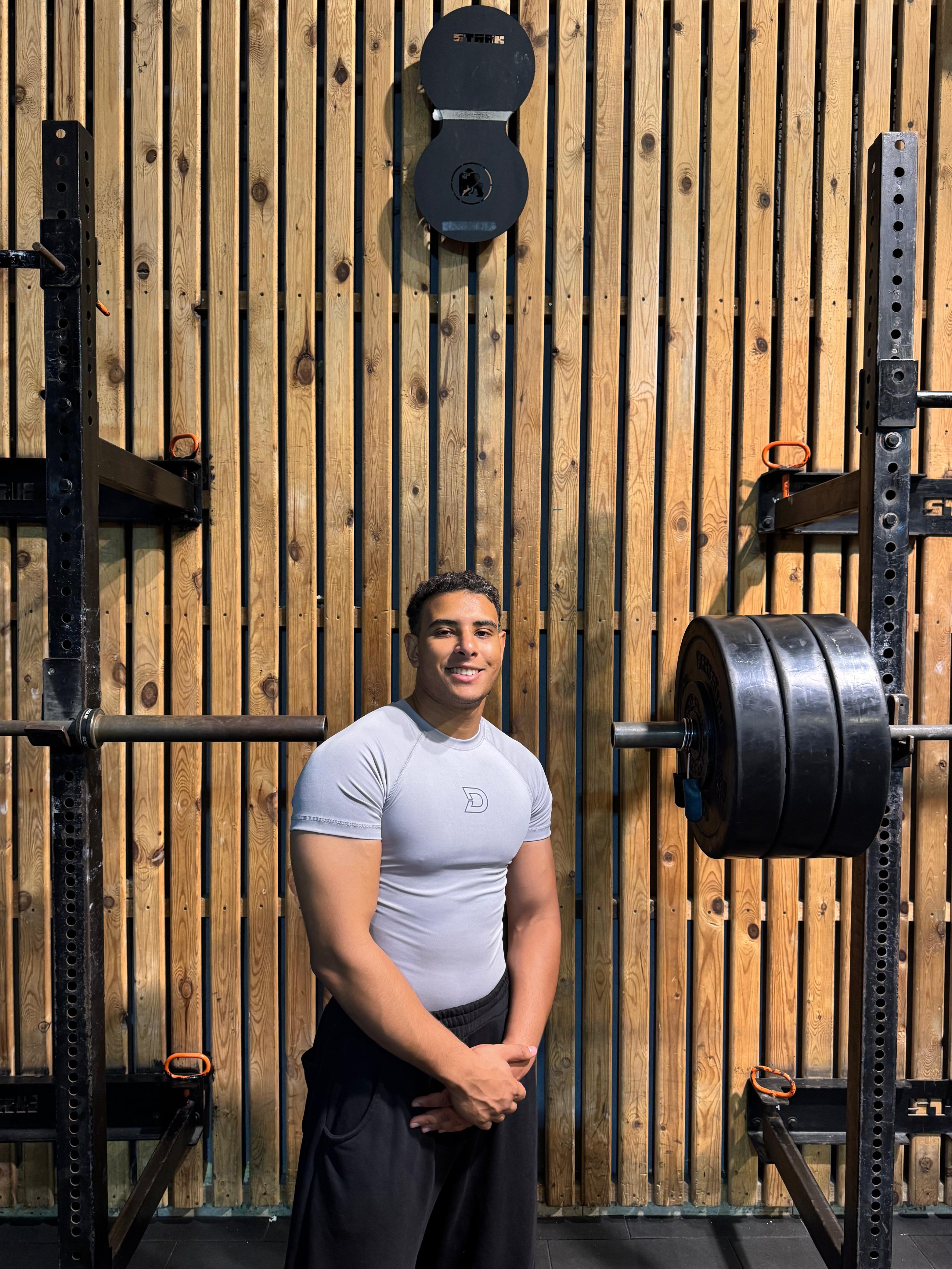 The Ash – Gray Compression Tee