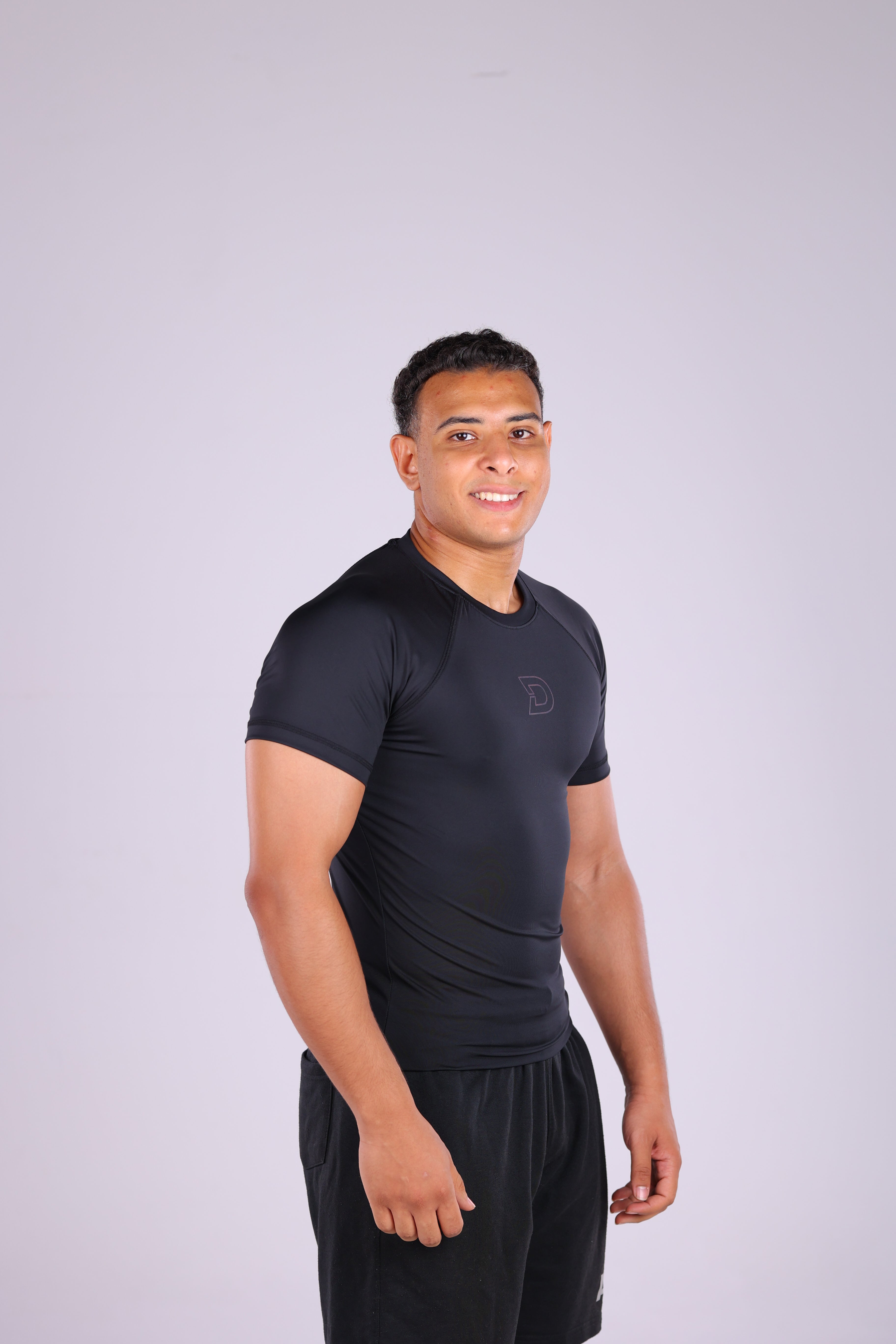 The Shadow (Black Compression Tee)