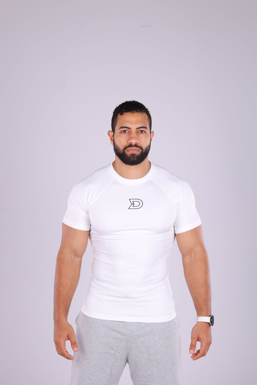 The Ghost (White Compression Tee)