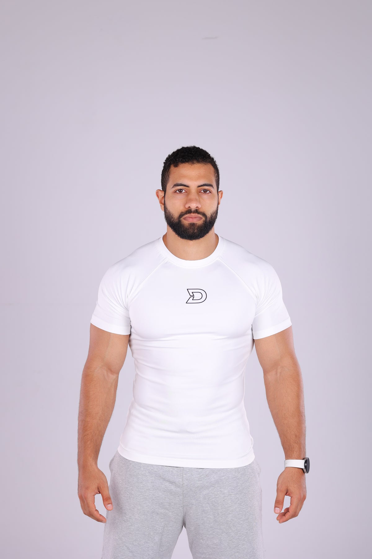 The Ghost (White Compression Tee)