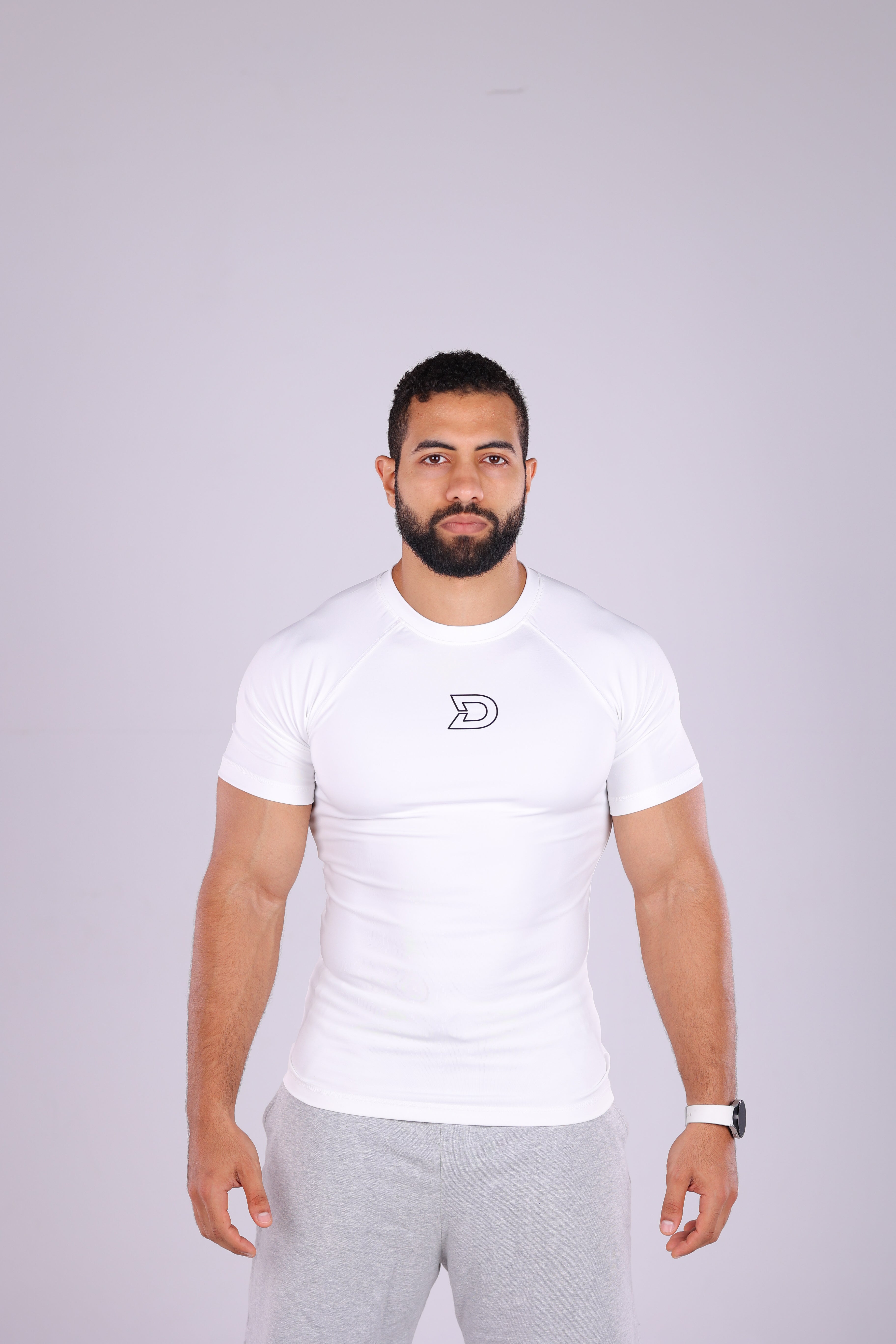 The Ghost (White Compression Tee)